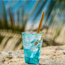 Colored Straight Glass Straws - Single Straw