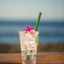 Colored Straight Glass Straws - Single Straw