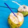 Colored Bent Glass Straws - Single Straw