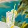 Colored Straight Glass Straws - Single Straw