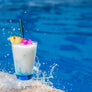 Colored Straight Glass Straws - Single Straw
