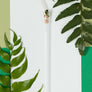 Glass Straws - Tree Frog On Clear Bent Glass Straw