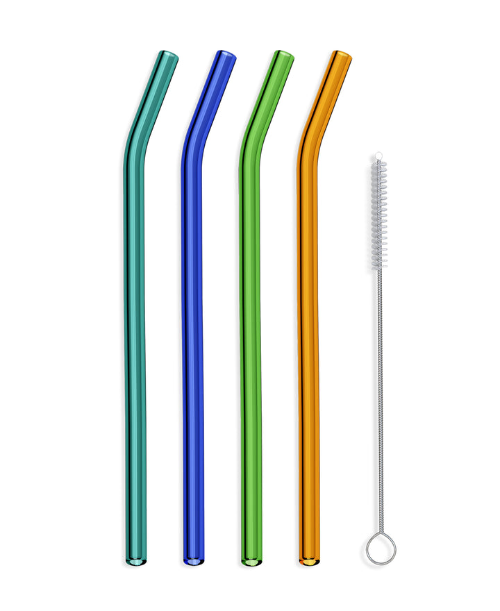 Glass Straws for Drinking, Handmade in the USA