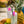 Colored Bent Glass Straws - Single Straw