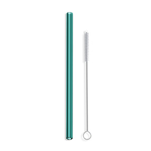 Colored Straight Glass Straws - Single Straw – Hummingbird Glass